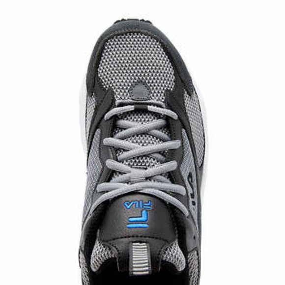 FILA Men's Envizion Shoes - Grey/Black/Blue - Picture 5 of 5